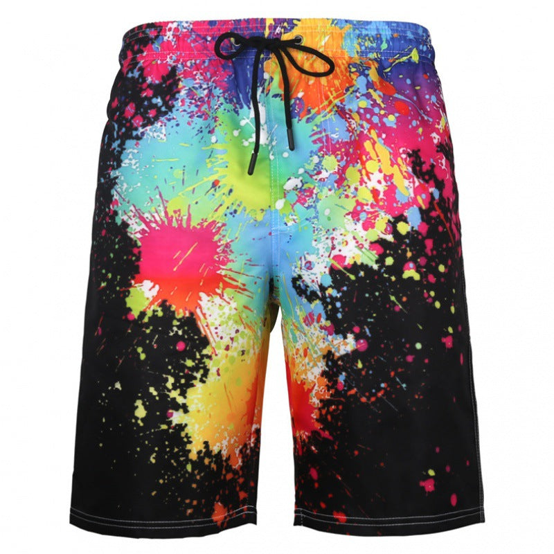 Men's Casual Plus Size Sports Beach Shorts