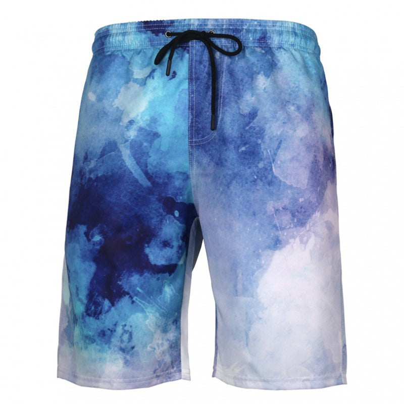Men's Casual Plus Size Sports Beach Shorts